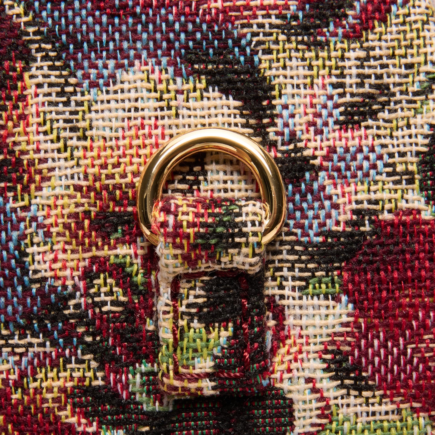 GANNI Tapestry Hobo Mini Bag (Tawny Port)