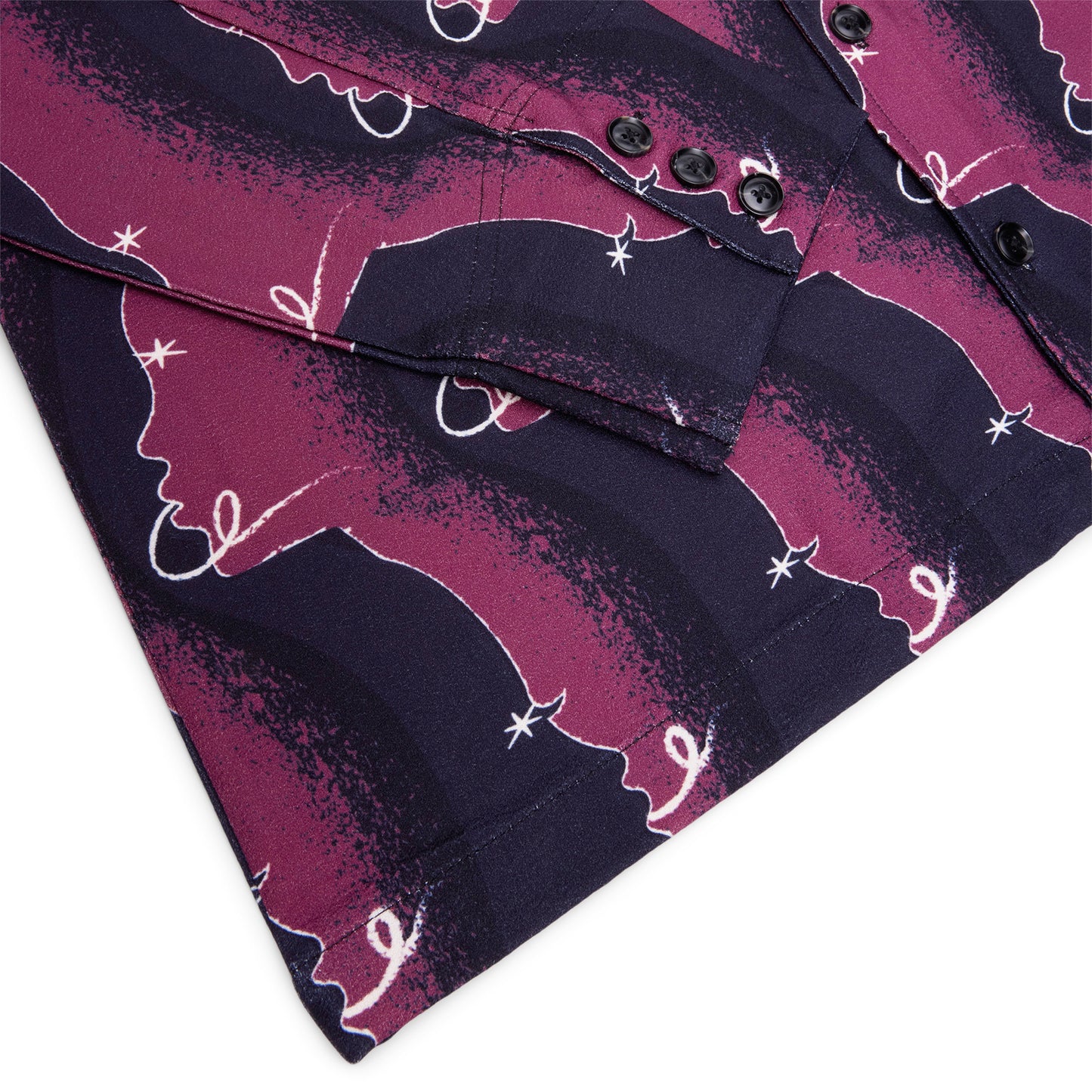 Adidem Asterisks Faces Evening Shirt (Dark)