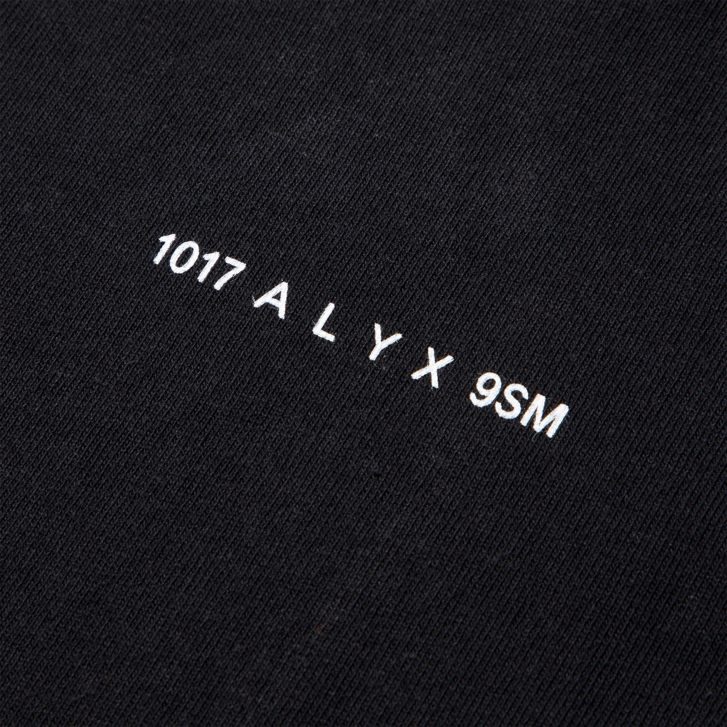 1017 ALYX 9SM Long Sleeve Tee Visual (Black)