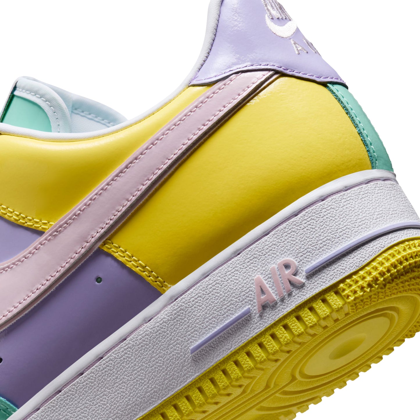 Nike Air Force 1 '07 (Yellow Pulse/Pink Foam-Hydrangeas)