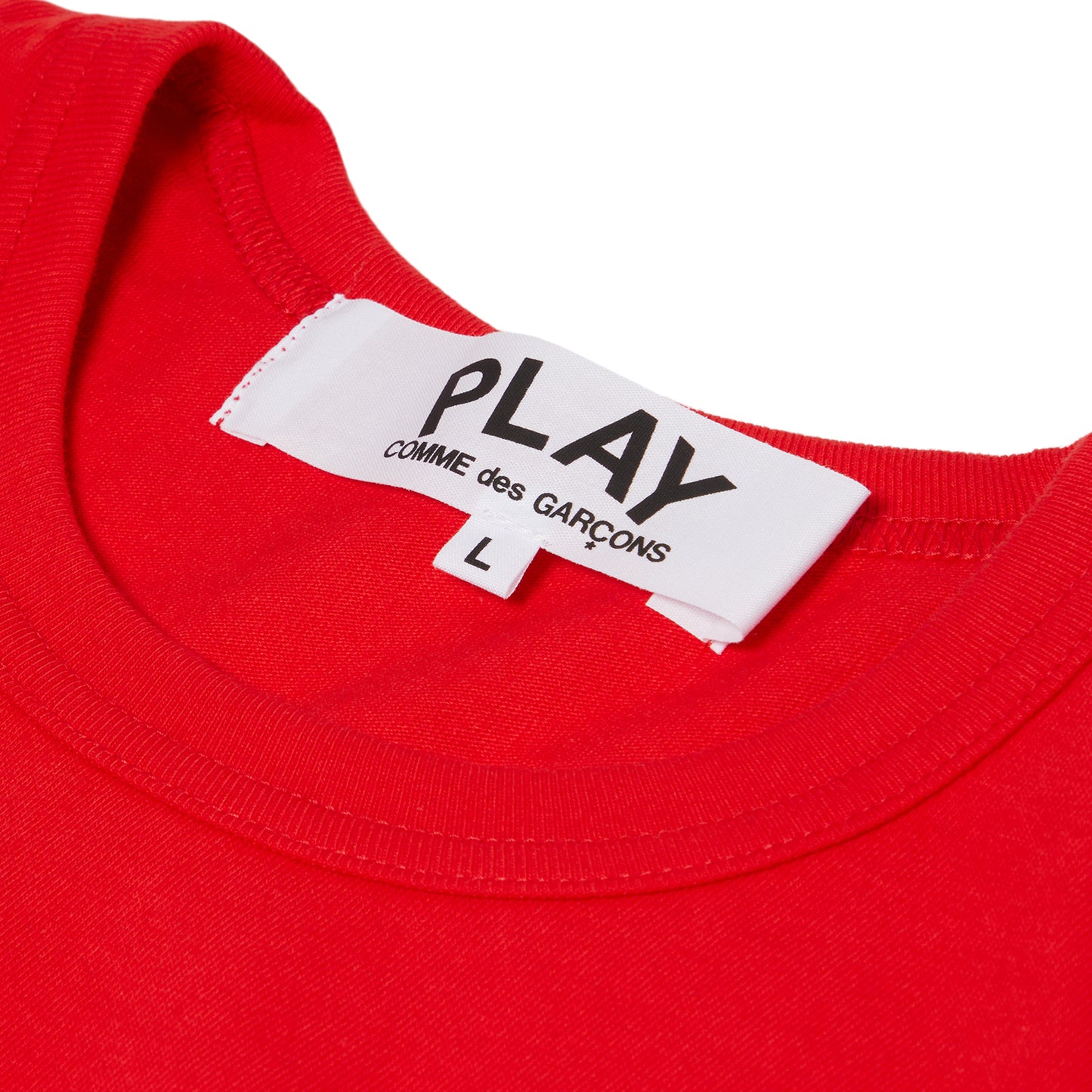 Comme Des Garcons Play T-Shirt (Red)