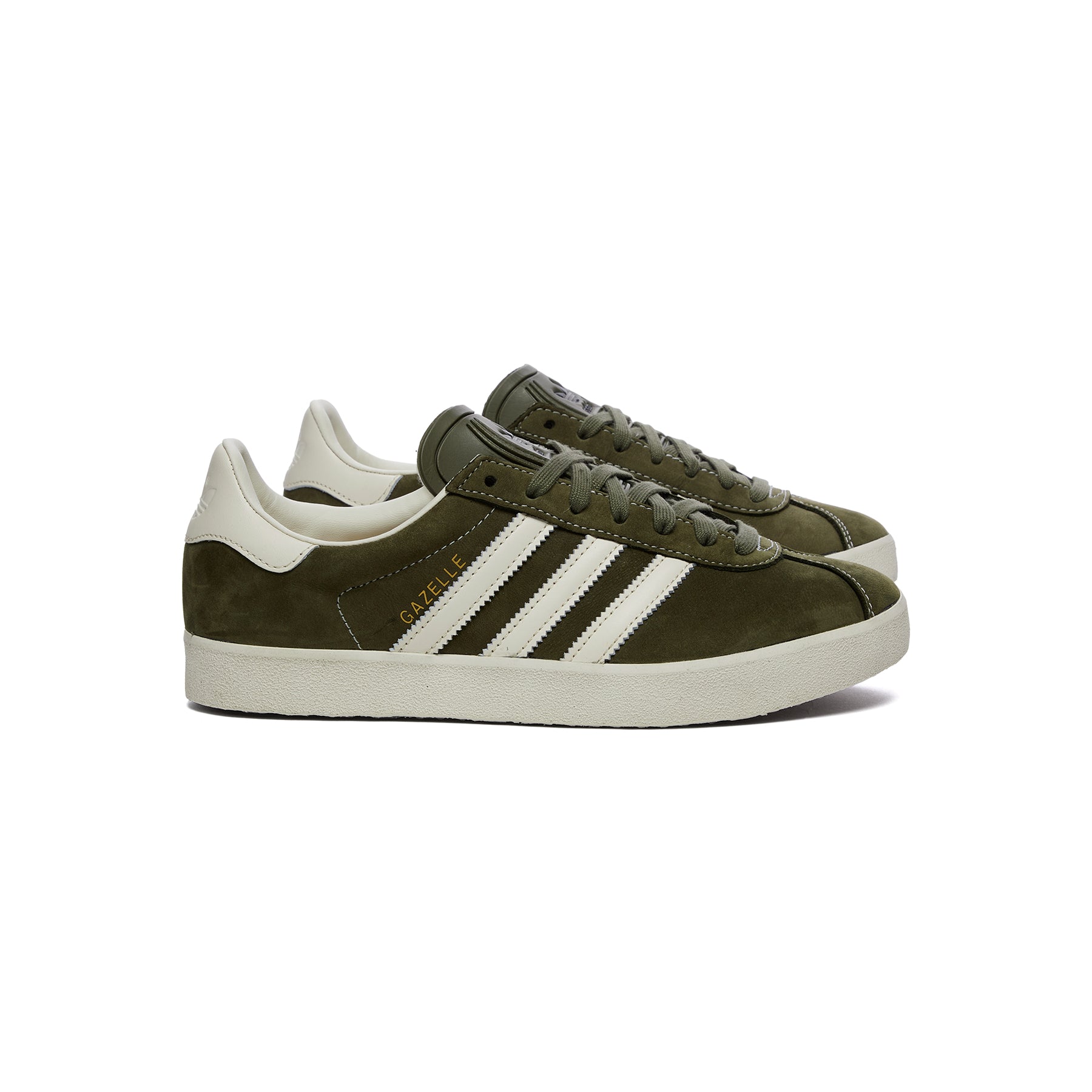 Mens adidas gazelle trainers green Clearance