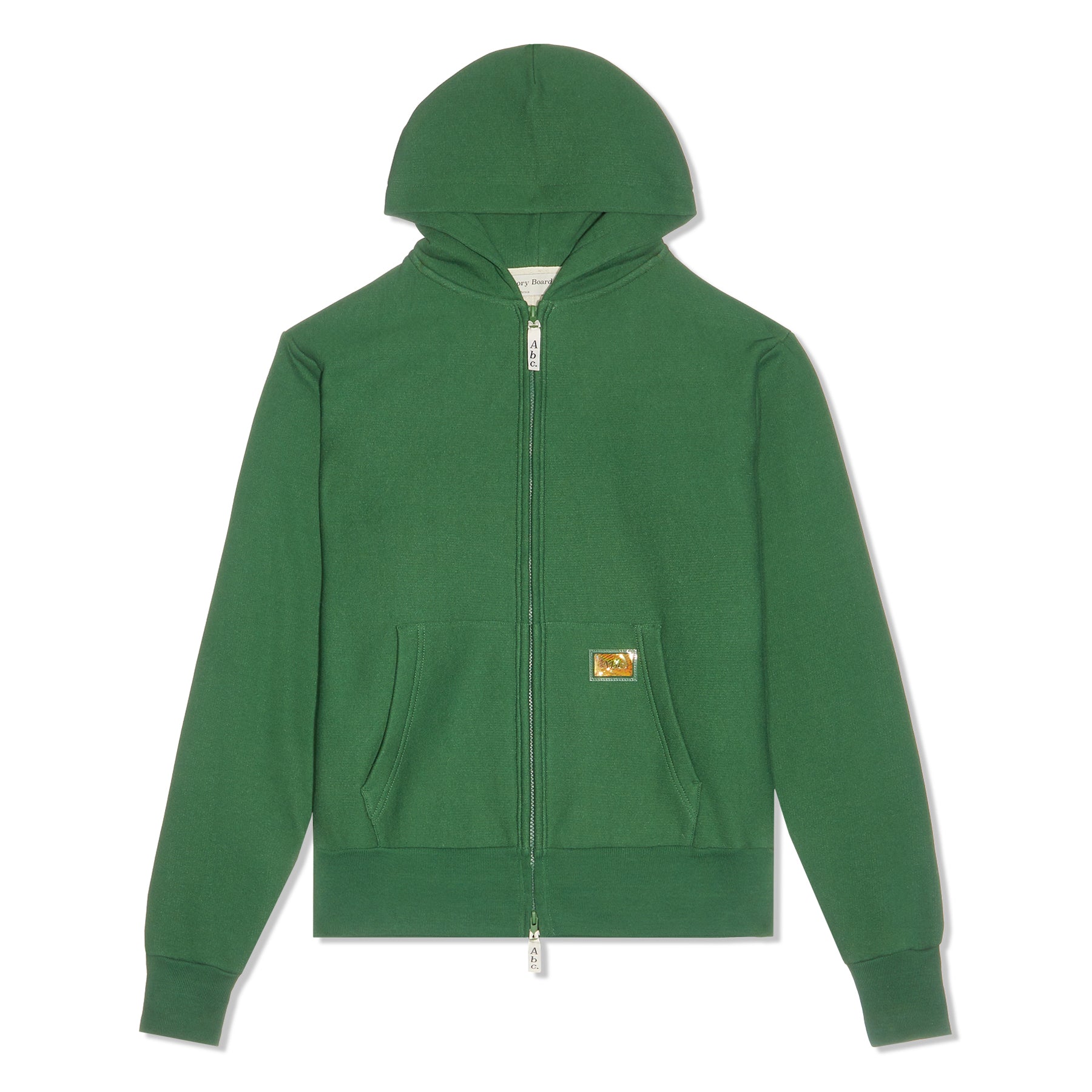 Lightweight zip-up hoodie - Alpine Green — STAN WILD
