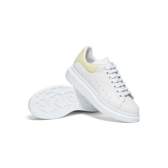 Alexander McQueen Oversized Sneaker (White/Primerose)