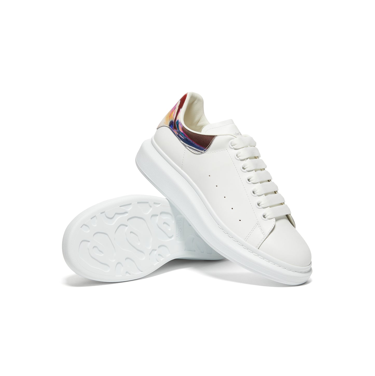 Alexander McQueen Oversized Sneaker (White/Multi)