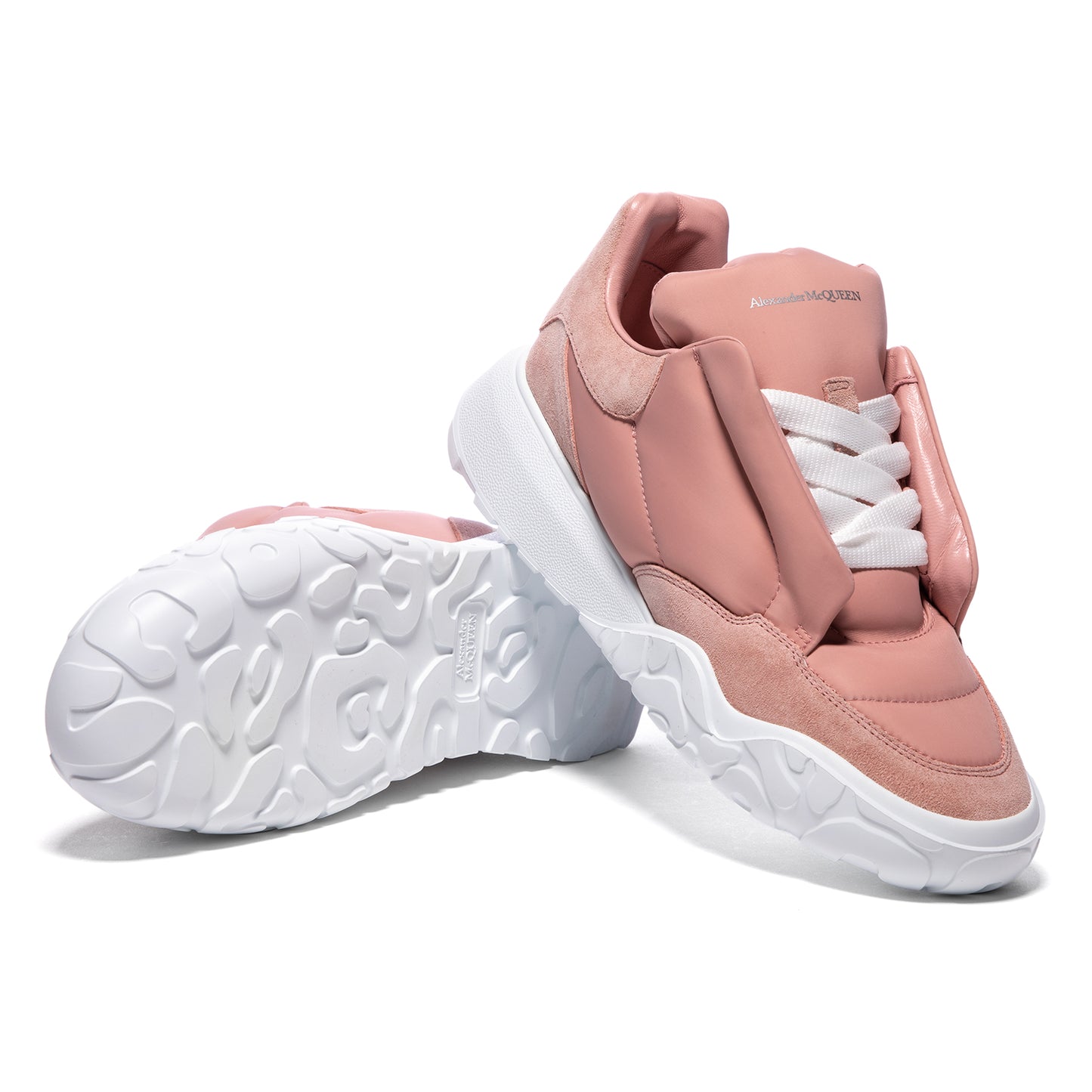 Alexander McQueen Womens Sneaker (Pastel Pink/Magnolia)