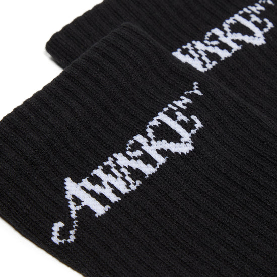 Awake NY Logo Socks (Black)
