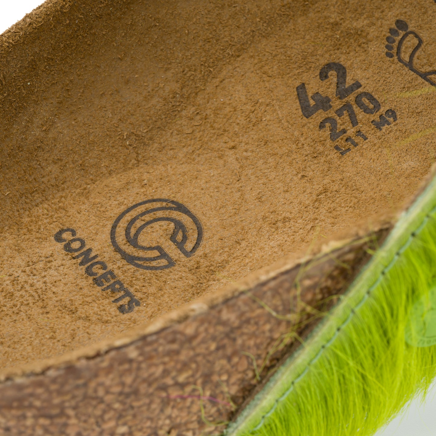 CNCPTS x Birkenstock Arizona (Lime Green)