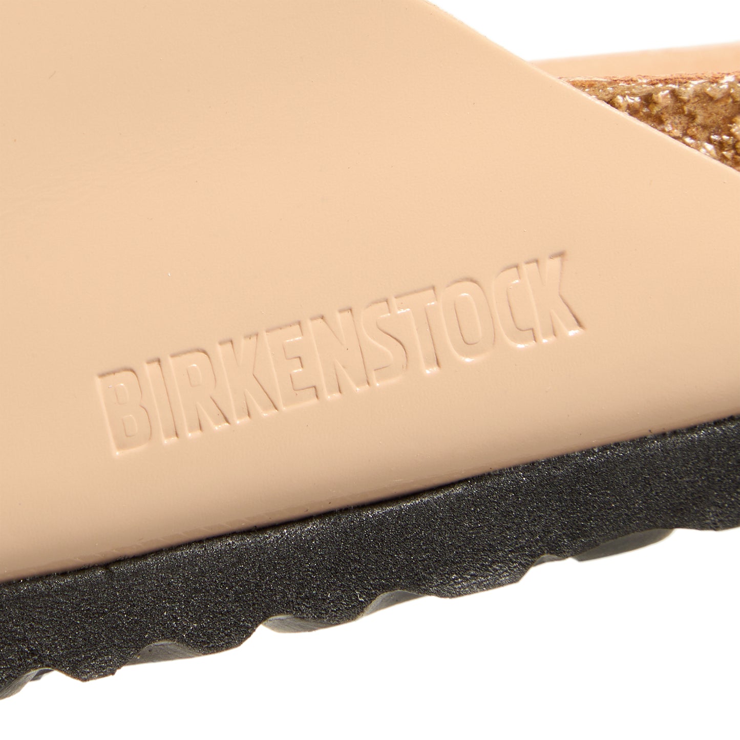 Birkenstock Womens Arizona Big Buckle (High Shine New Beige Leather)