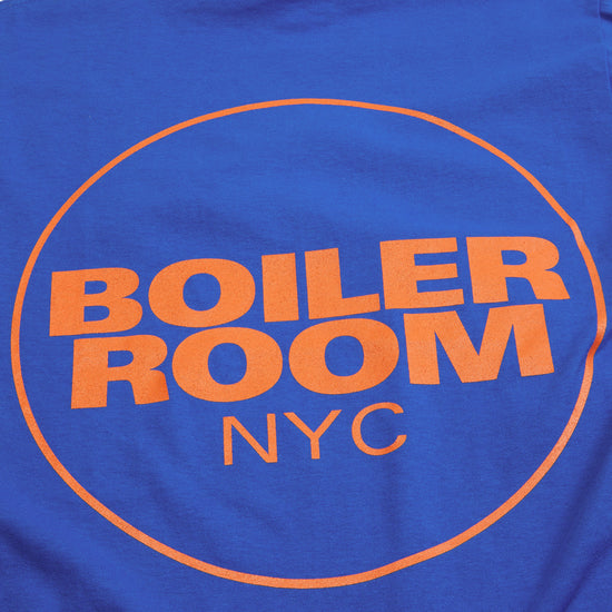 Boiler Room Boiler Room BR NYC Logo Tee (Blue)