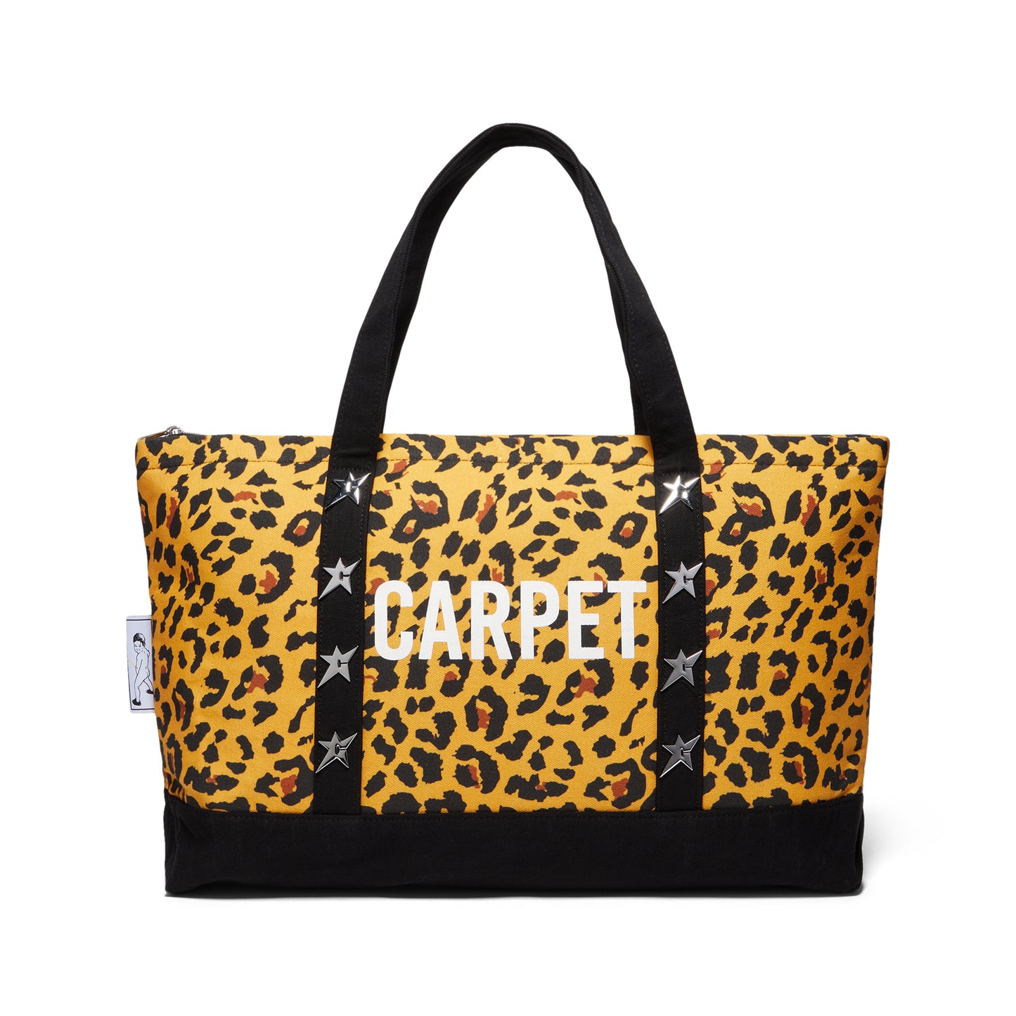 Carpet Company Heavy Canvas Tote (Cheetah)