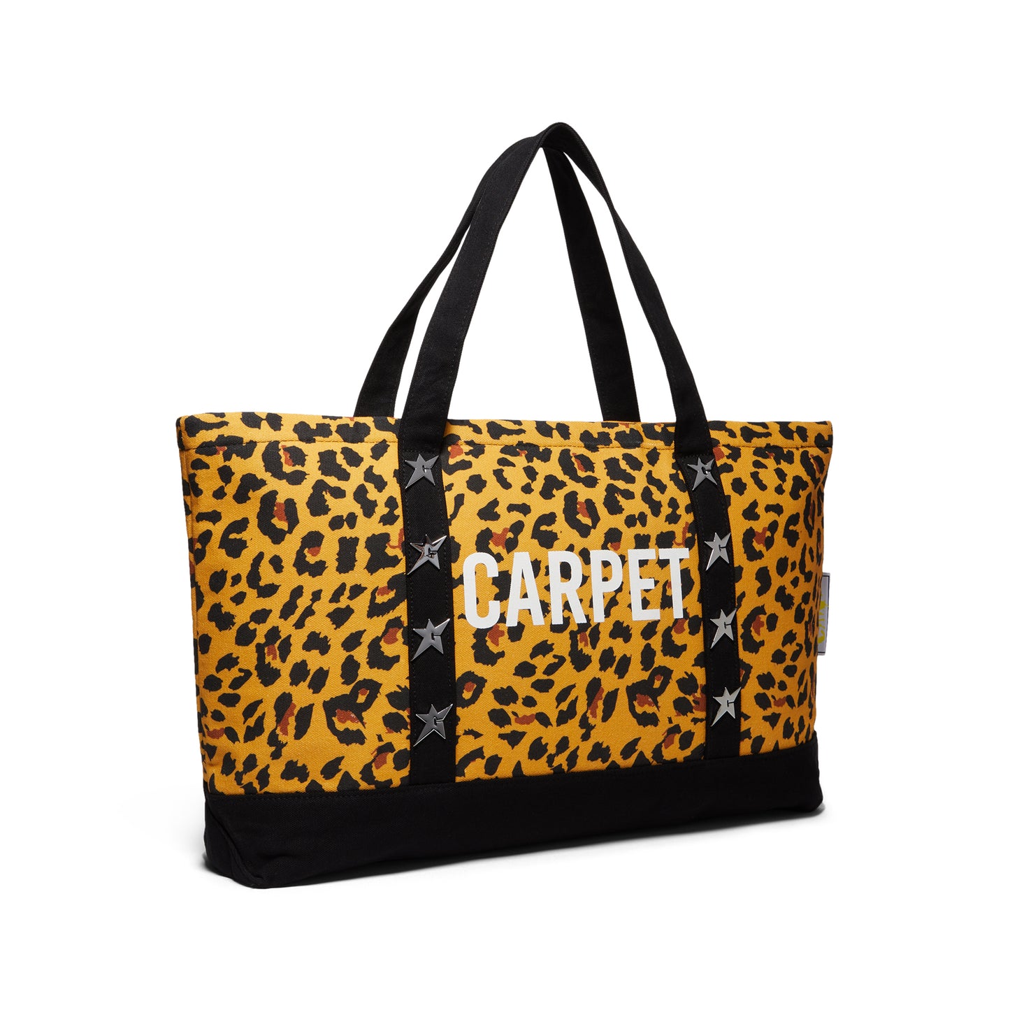 Carpet Company Heavy Canvas Tote (Cheetah)