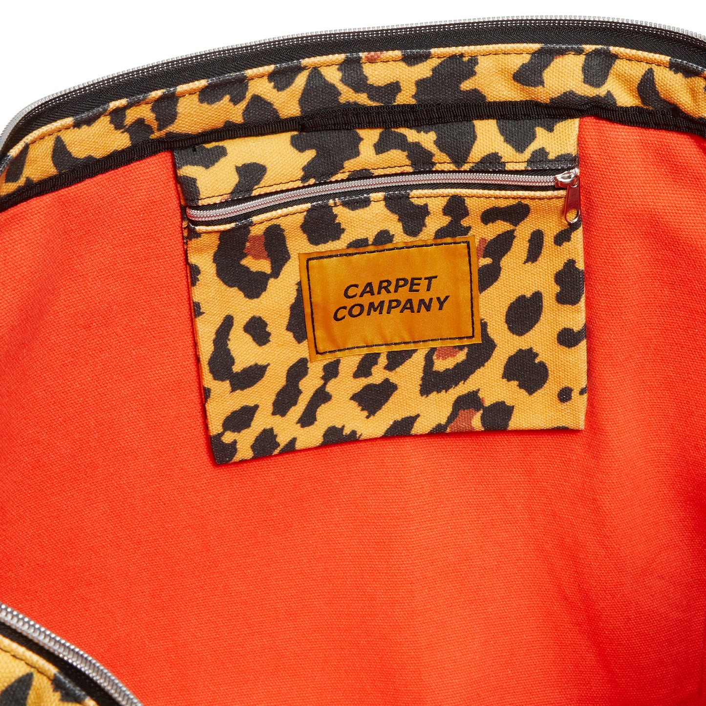 Carpet Company Heavy Canvas Tote (Cheetah)