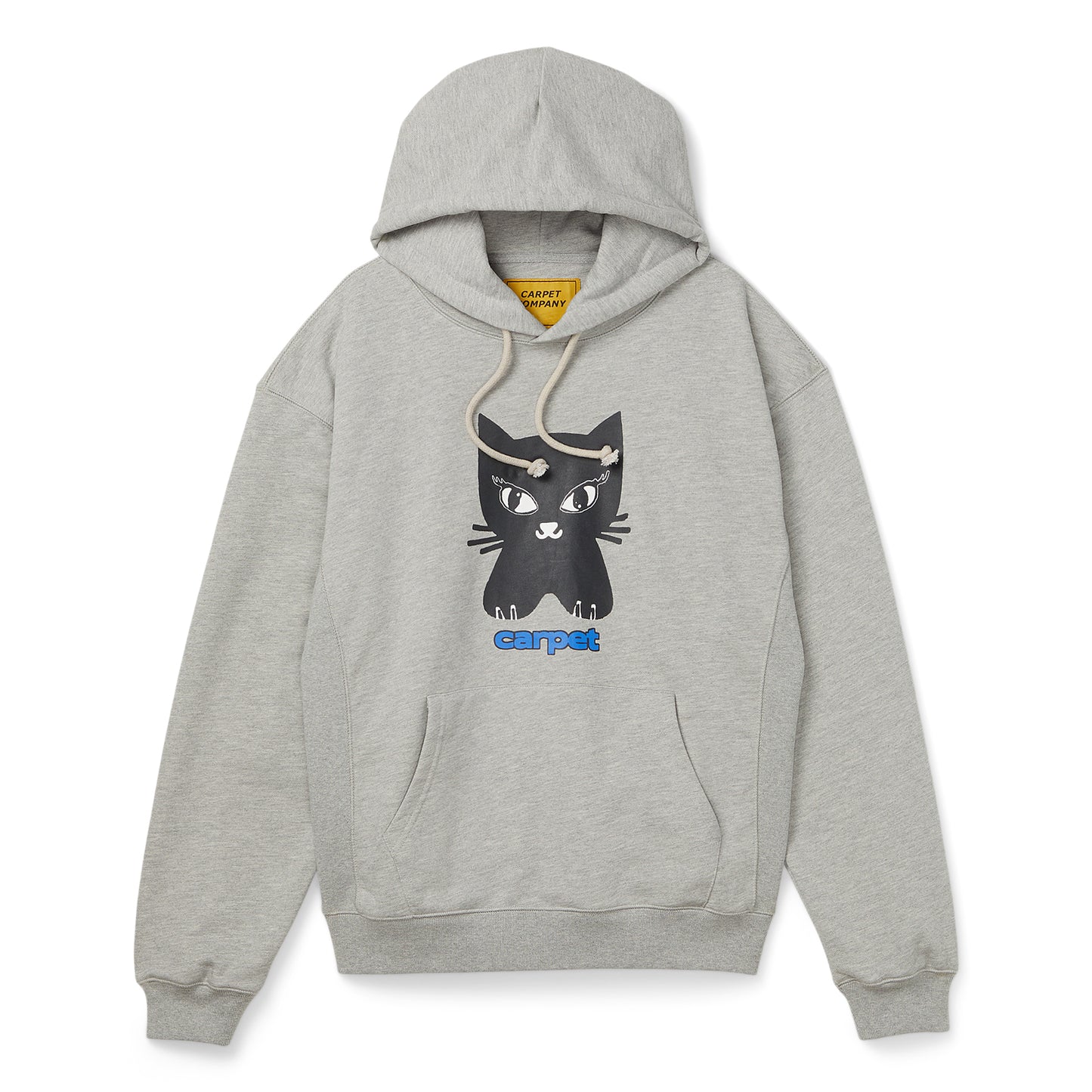 Carpet Company Cat Hoodie (Heather Grey)