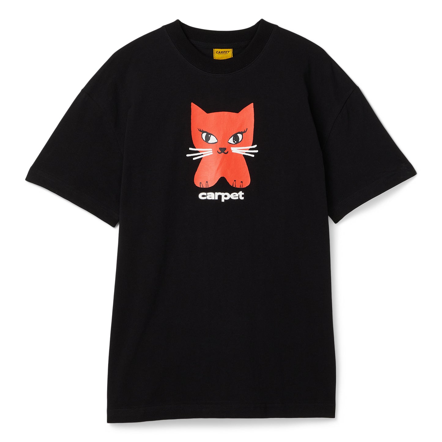 Carpet Company Cat Tee (Black)
