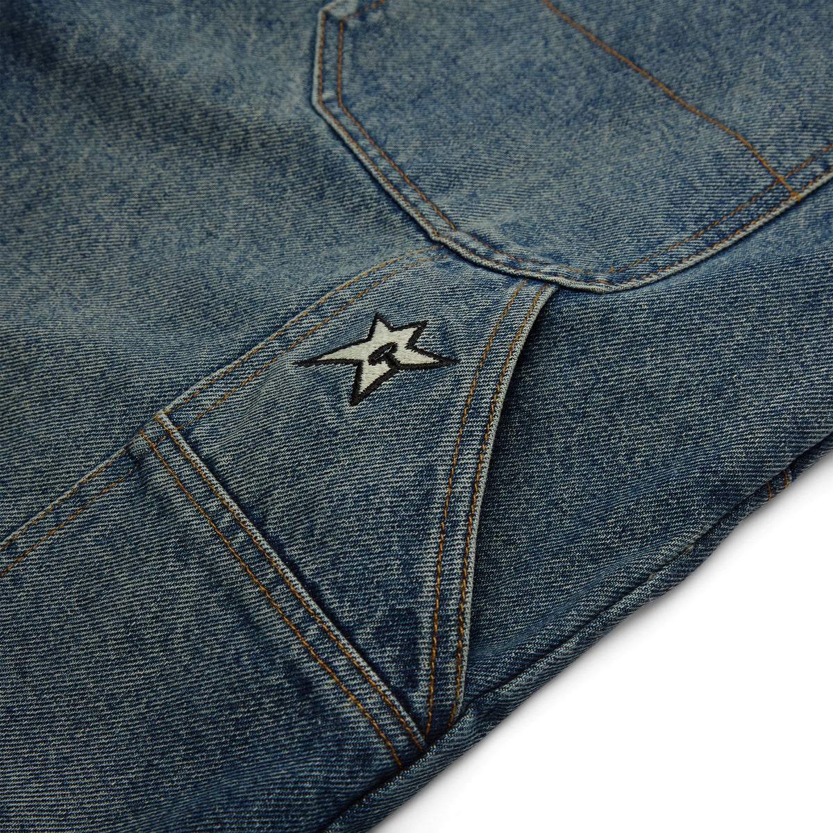 Carpet Company C-Star Double Knee Shorts (Blue)