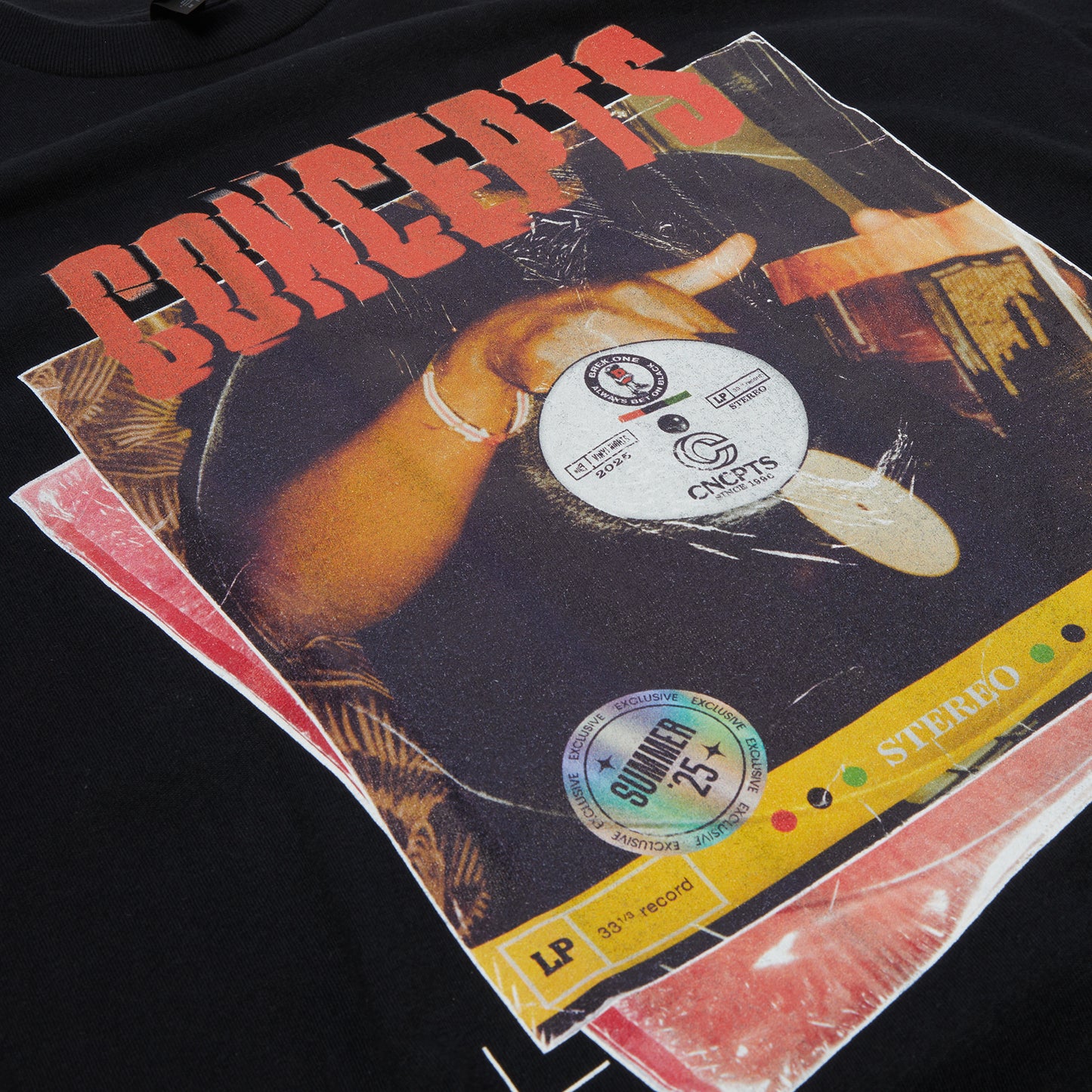 CNCPTS Vinyl Nights Tee (Black)