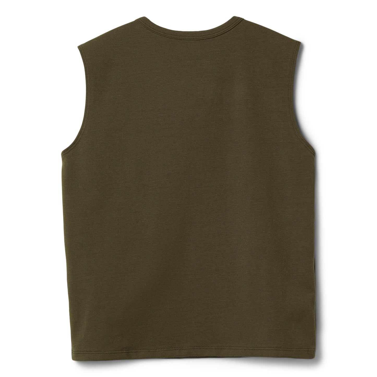CNCPTS Logo Denim Tank (Olive)