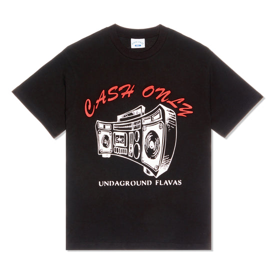 Cash Only Boombox Tee (Black)