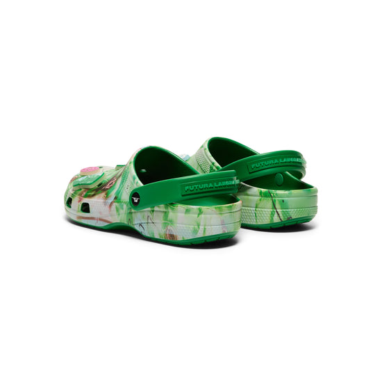Crocs x Futura Laboratories Classic Clog (Green Ivy)