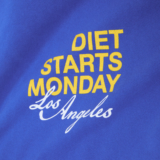Diet Starts Monday LA Hoodie (Blue/Yellow)