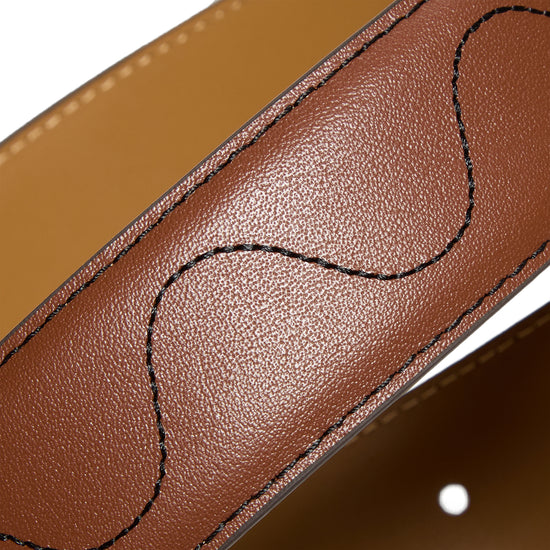 Dime Desert Leather Belt (Brown)