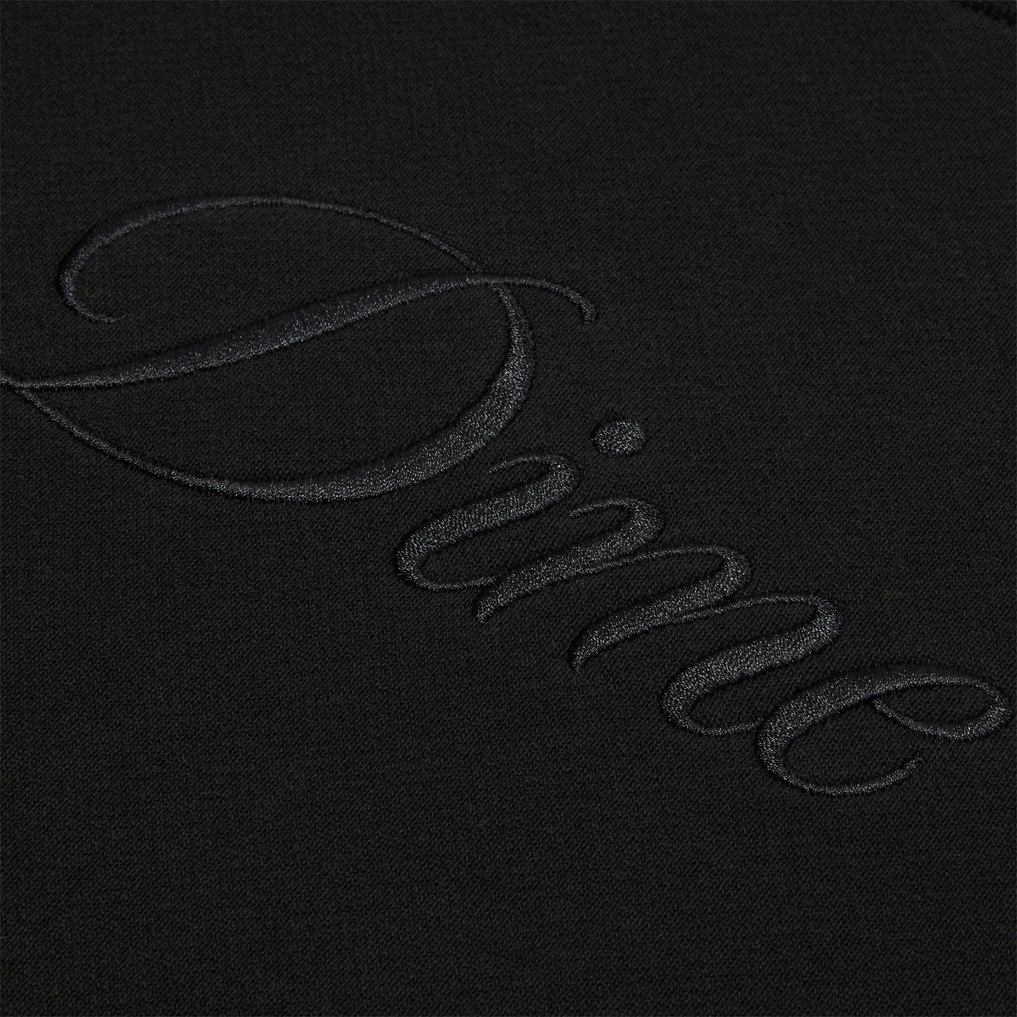 Dime Cursive Logo Crewneck (Black)