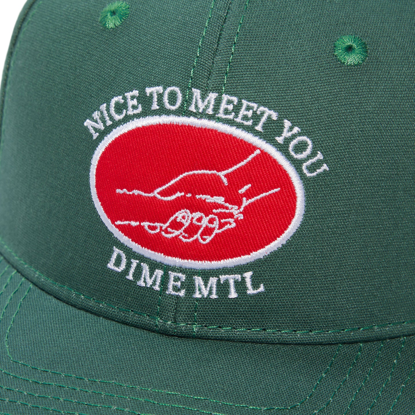 Dime Greetings Full Fit Cap (Green)