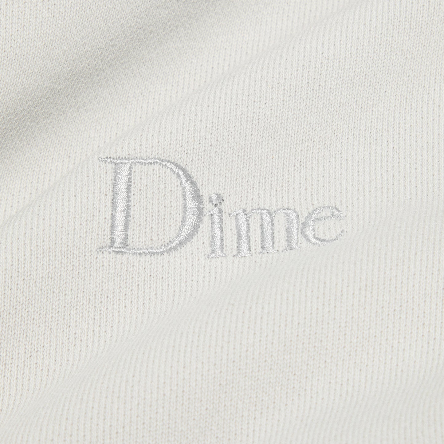 Dime Classic Small Logo Hoodie (Cement)