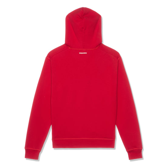 Dsquared2 Cool Fit Hoodie (Dark Red)