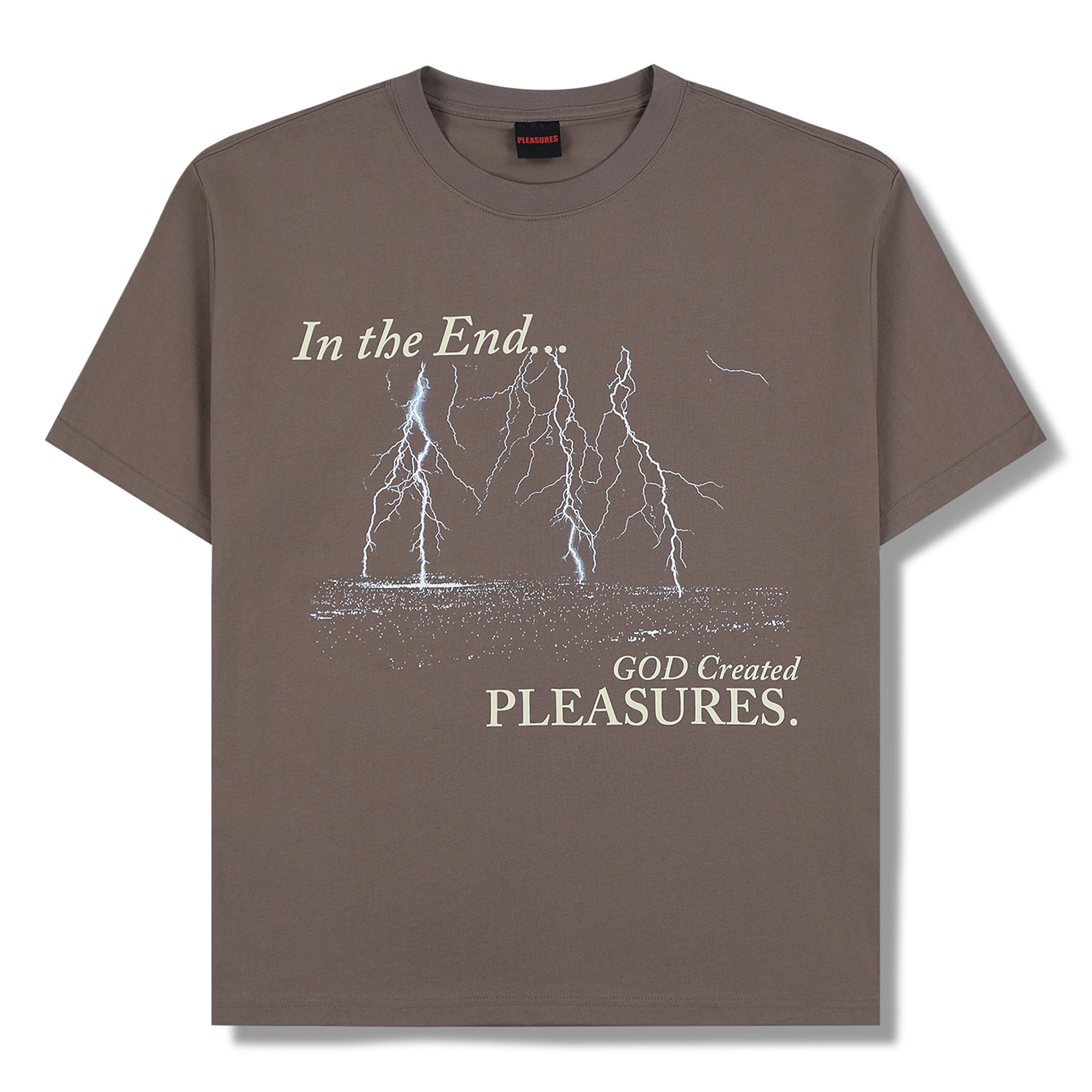 tee。 Pleasures End Times T-Shirt (Mocha) – CNCPTS