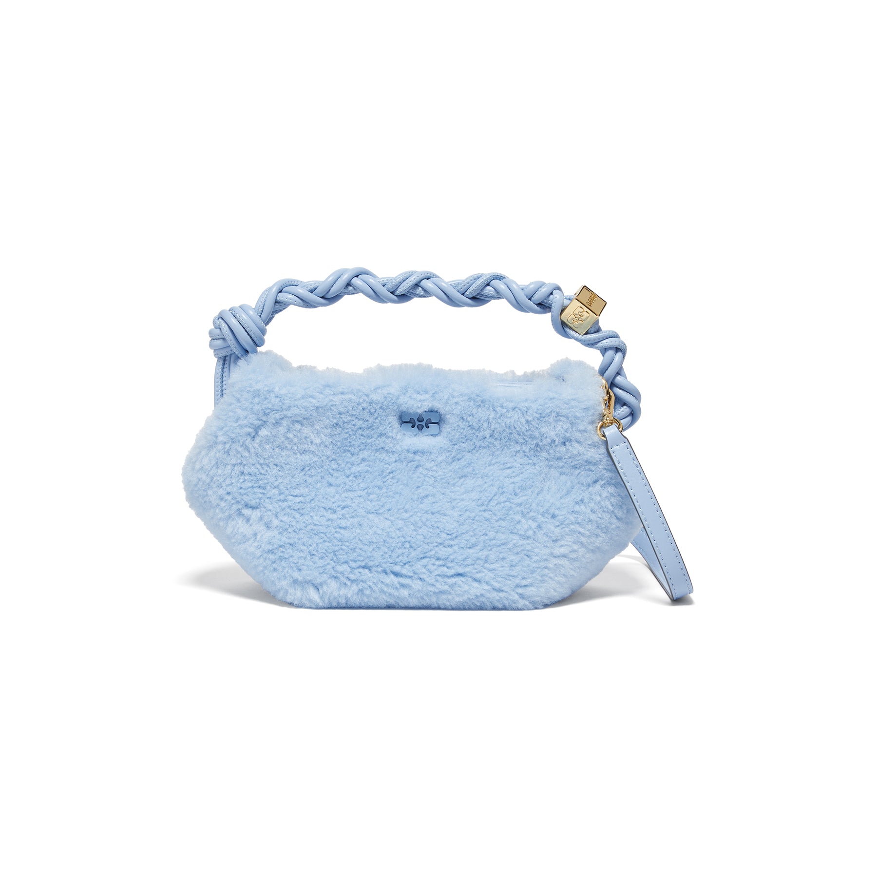 GANNI Bou Bag Mini Fur (Light Blue Vintage) – Concepts