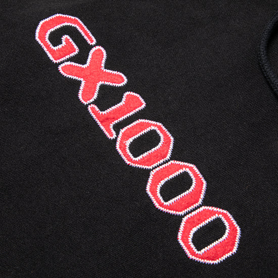 GX1000 Felt OG Logo Hoodie (Black)