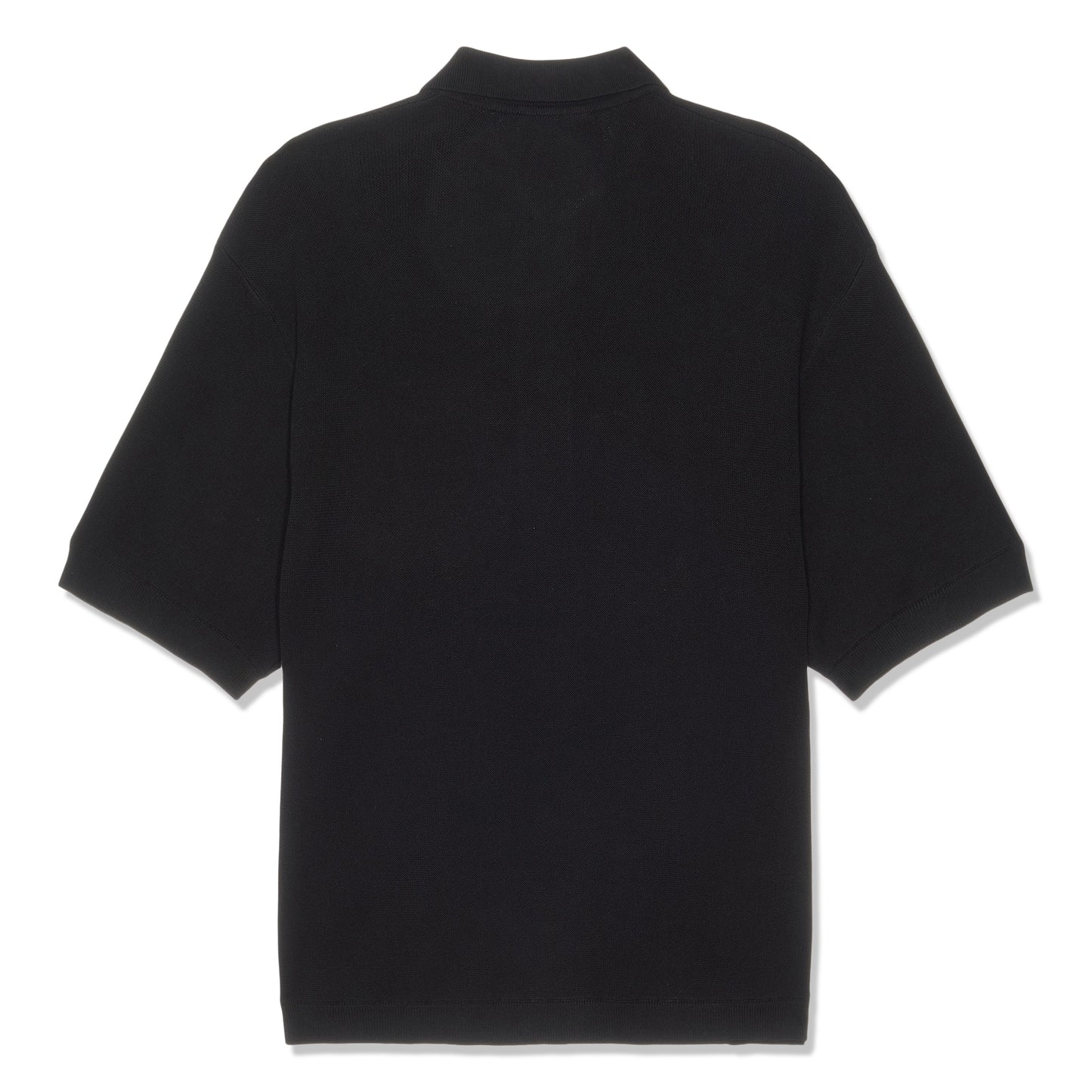 Grand Collection Knit Button Up Shirt (Black)