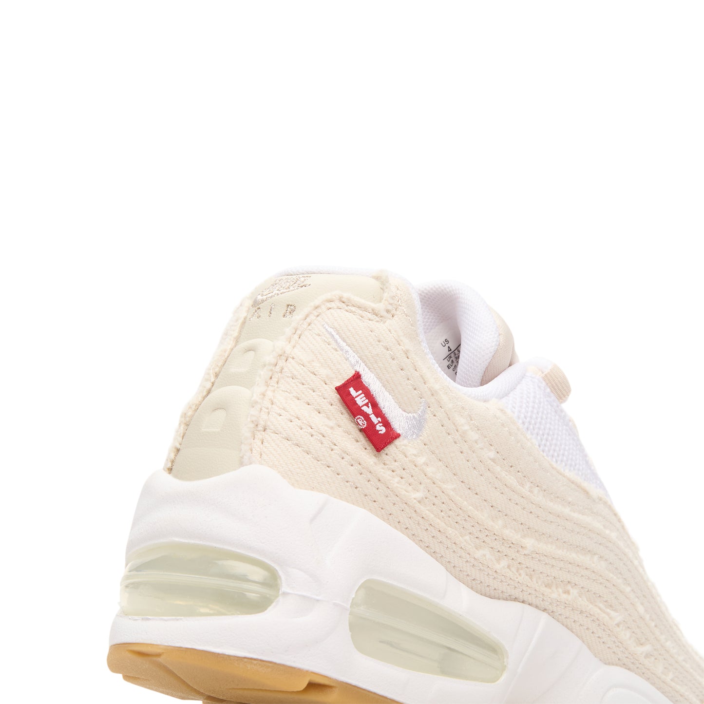 Nike Air Max 95 OG (Lt orewood brn/White-Gym red)