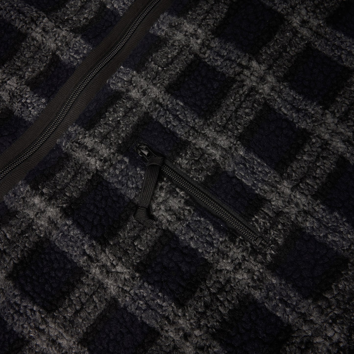 CDG HOMME Knit Jacket (Black/Grey)