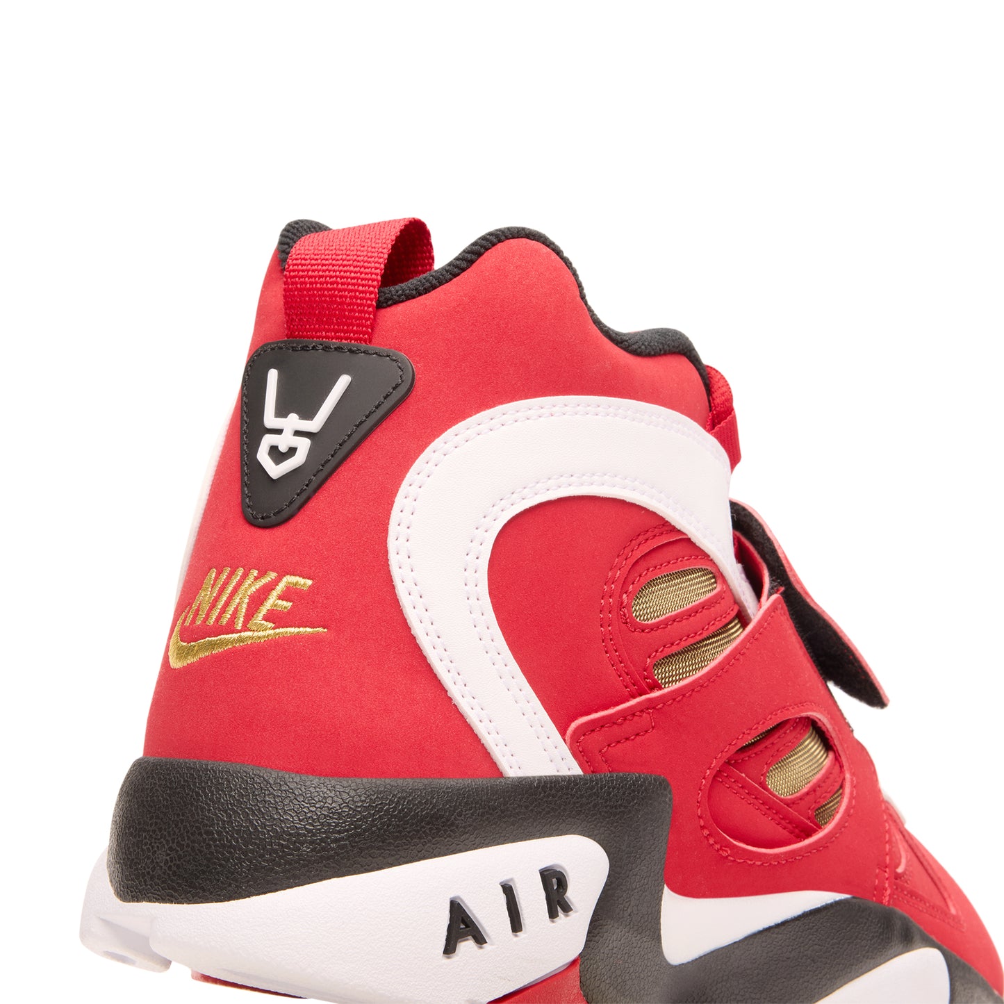 Nike Air Diamond Turf 2 (Prime Red/White/Black/Metallic Gold)