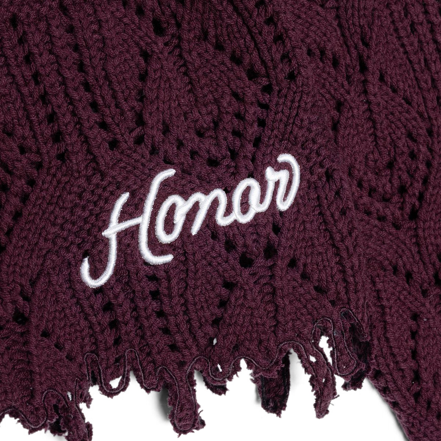 Honor The Gift Cable Sweater (Berry)