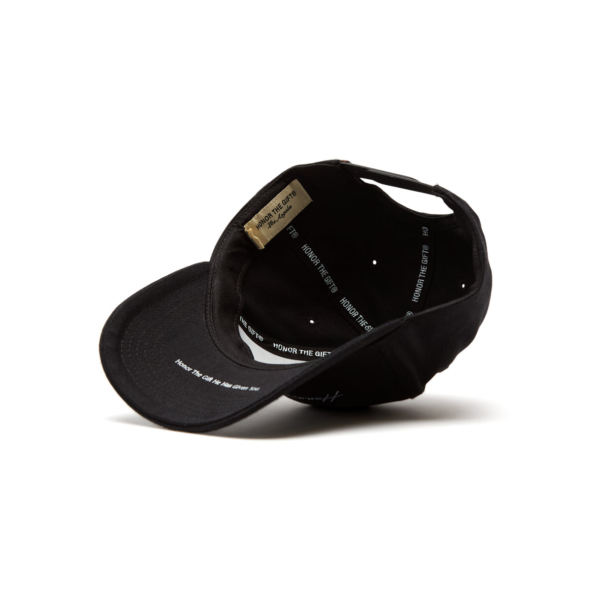 Honor The Gift Script Hat (Black)