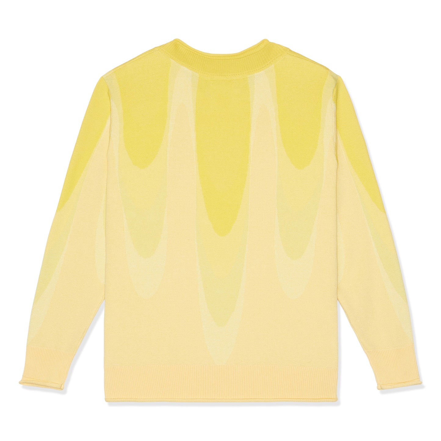 Honor The Gift Jacquard Drip Sweater (Yellow)