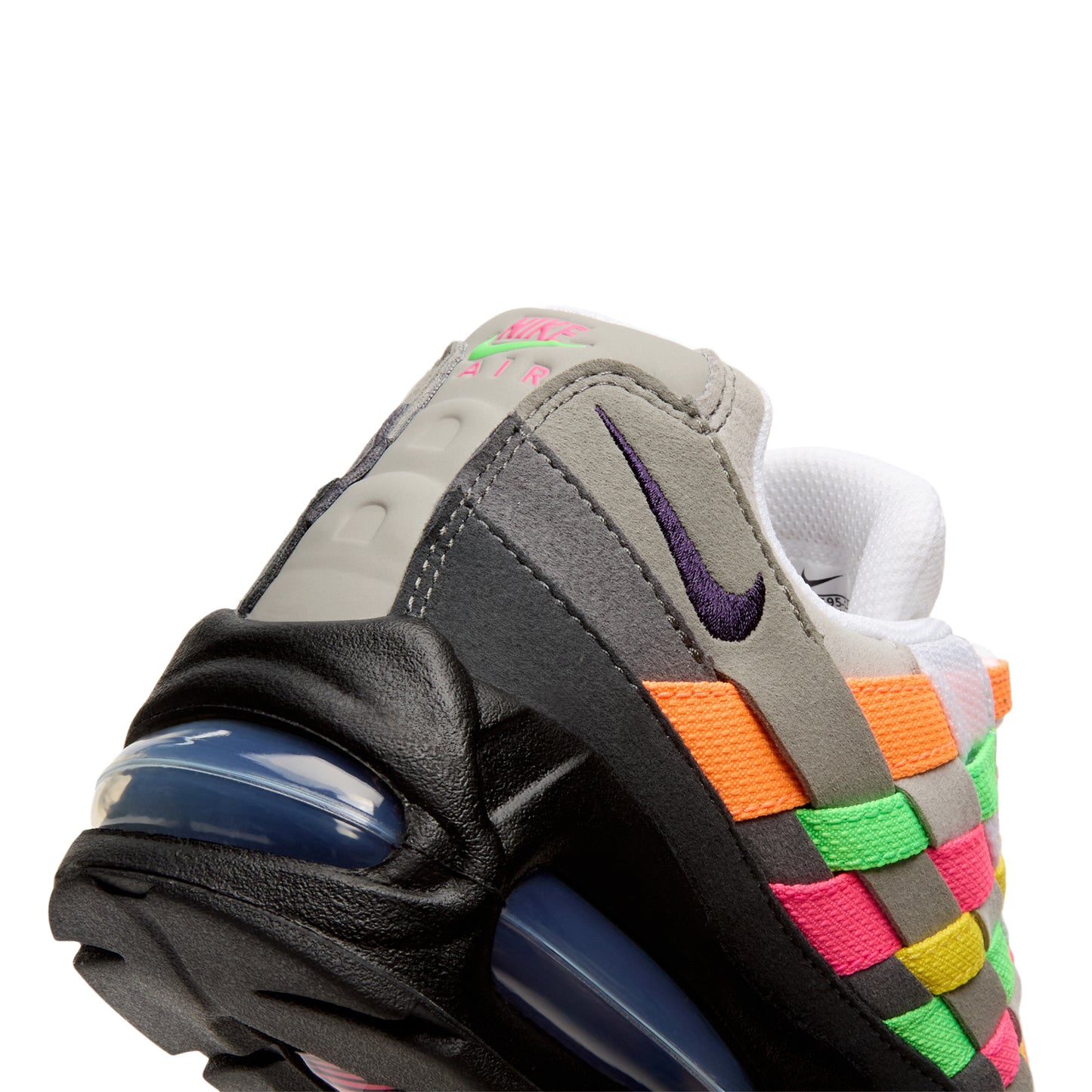 Nike Air Max 95 Big Bubble Woven (White/Purple Dynasty-Pearl Grey)