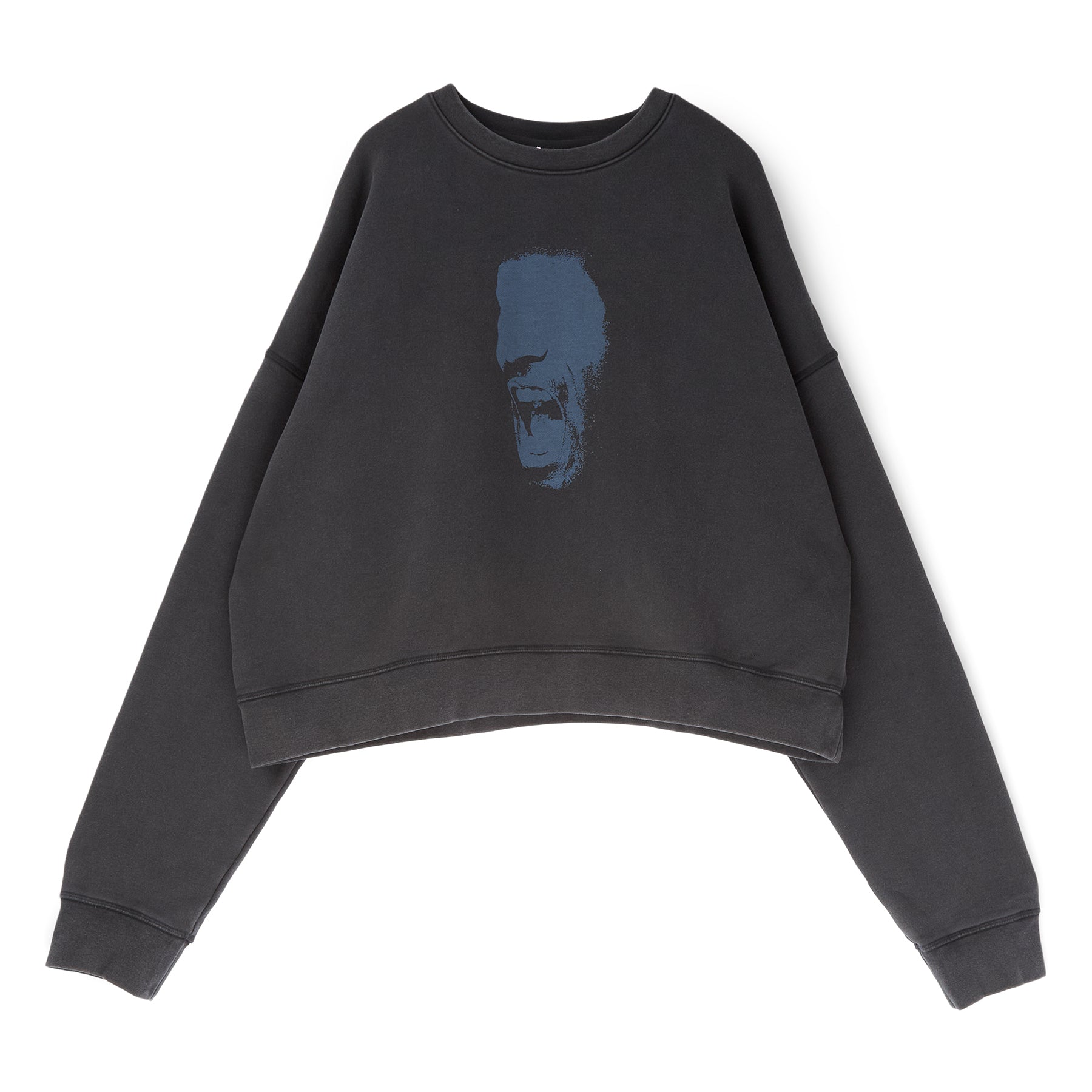 Air Jordan x IH Cropped Fleece Crew-Neck Sweatshirt (Black) – CNCPTS