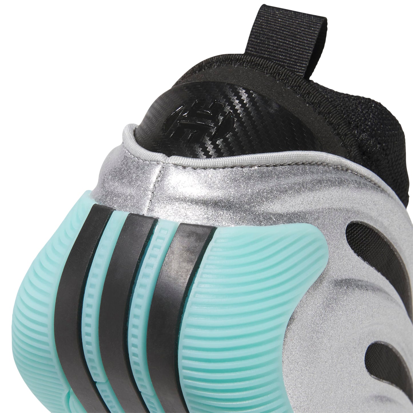 adidas Harden Volume 9 (Silver Metallic/Core Black/Flash Aqua)
