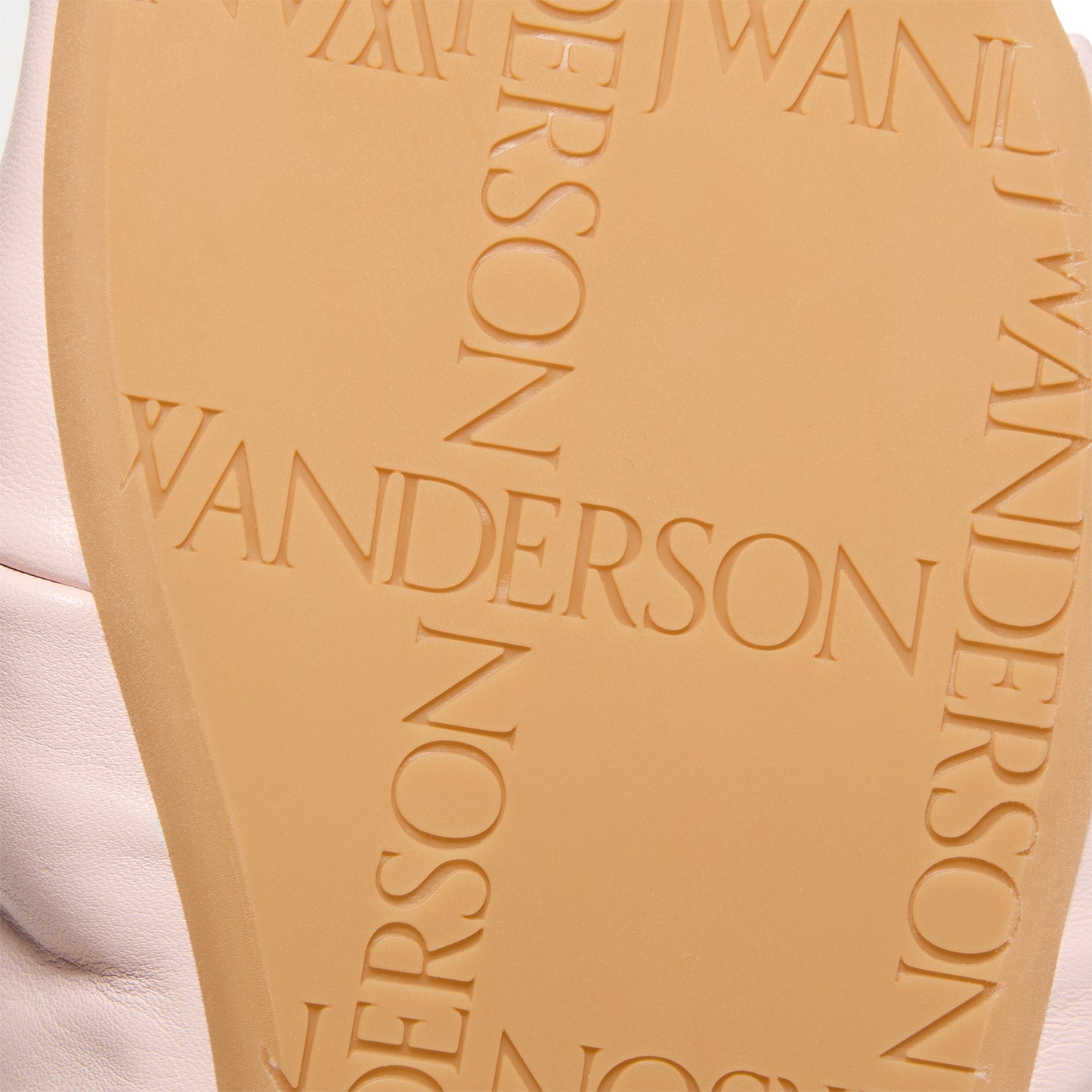 JW Anderson Corner Leather Sandal (Pink)