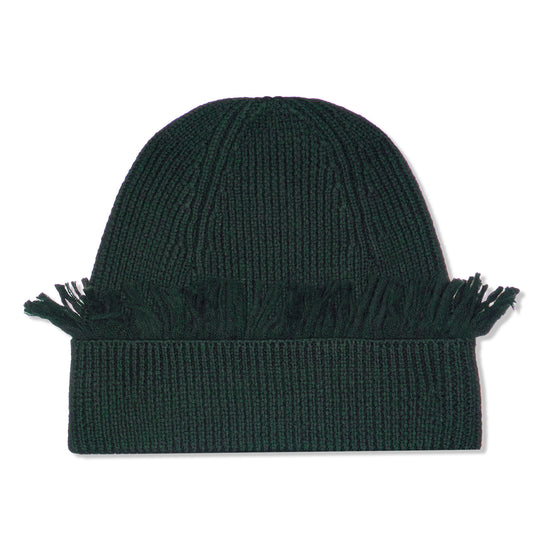 JW Anderson Fringe Beanie (Forest Green)