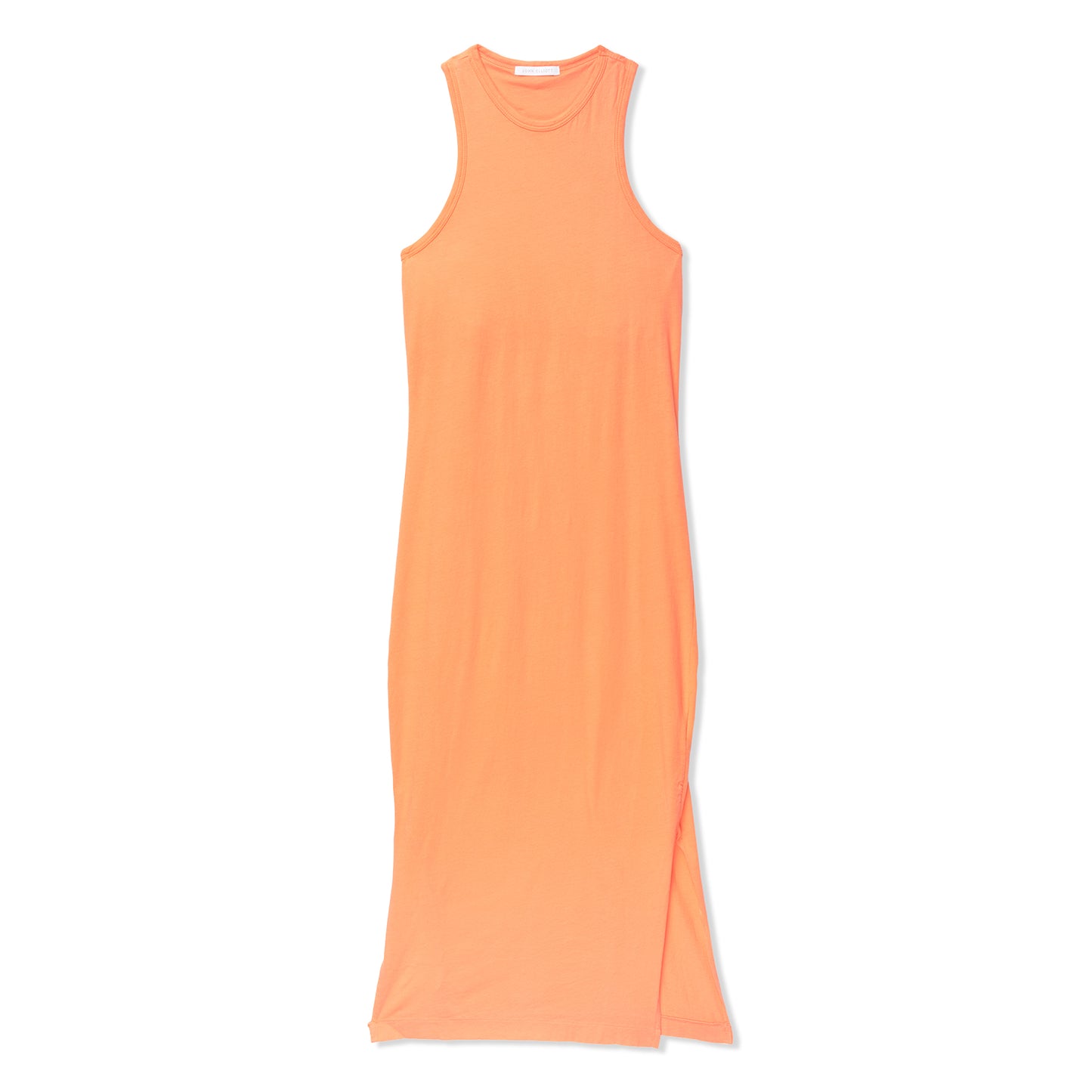 John Elliott Womens Layla Racerback Dress (Orange Pop)