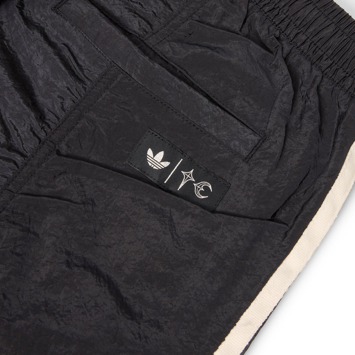 adidas x Thug Club Woven Track Pants (Black/Silver Metallic)