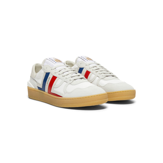 Lanvin Clay Low Top Sneakers (White/Multicolor)