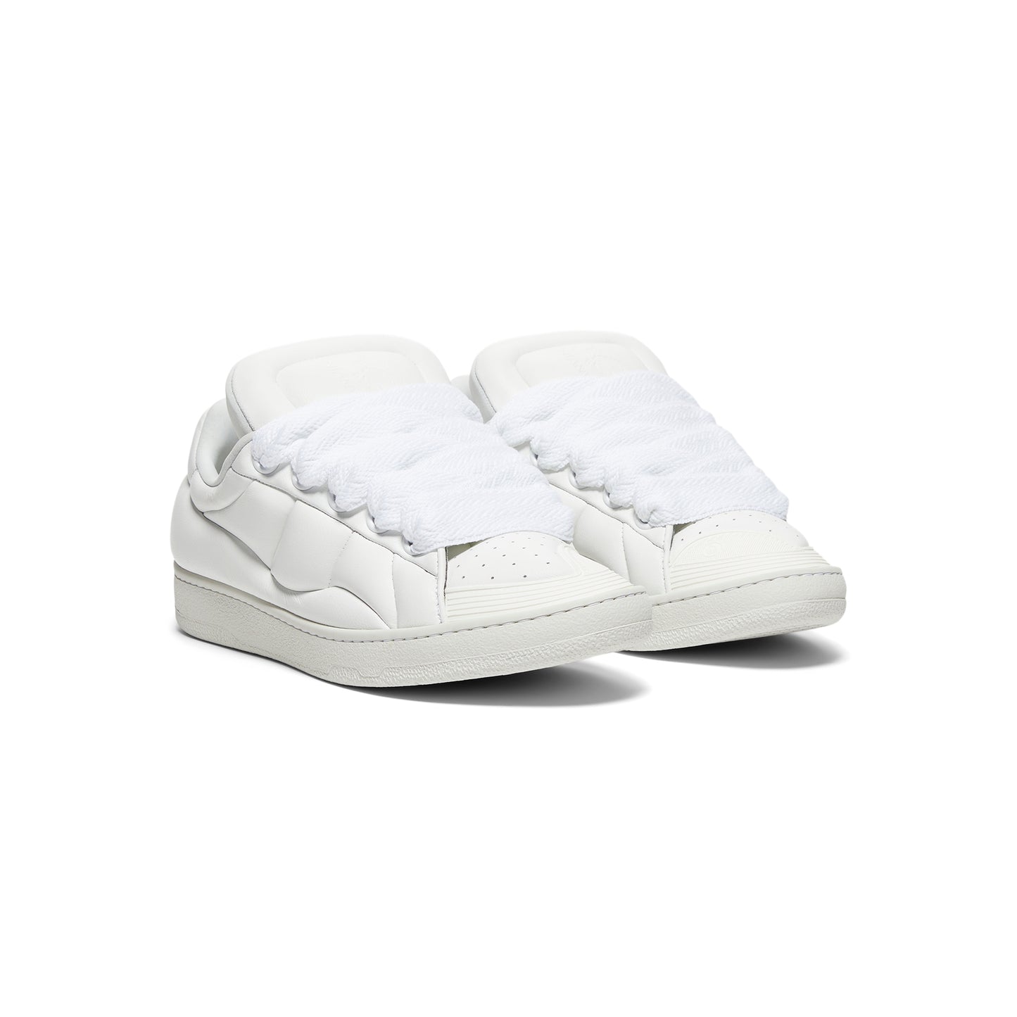 Lanvin Curb XL Low Top Sneakers (White)