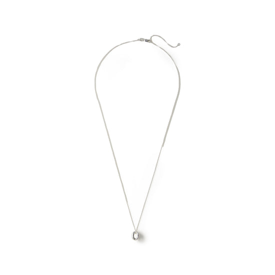 Le Gramme 3g Polished Sterling Silver Entrelacs Pendant and Chain Necklace (Silver)